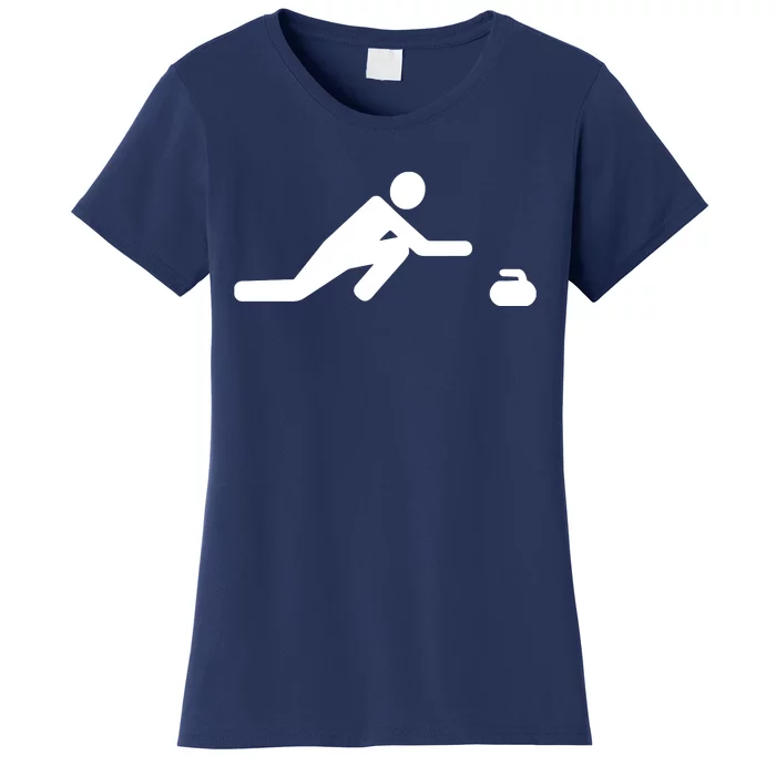 Curling Symbol Women's T-Shirt