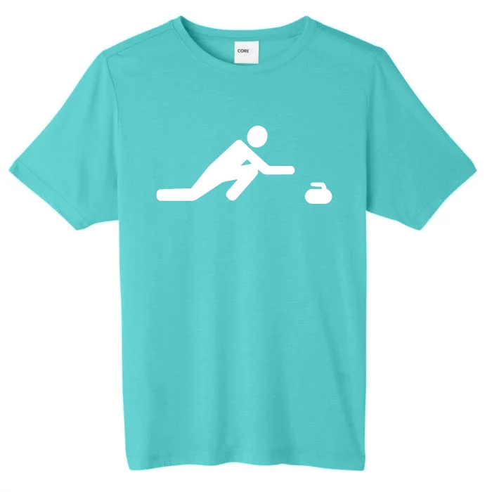 Curling Symbol ChromaSoft Performance T-Shirt