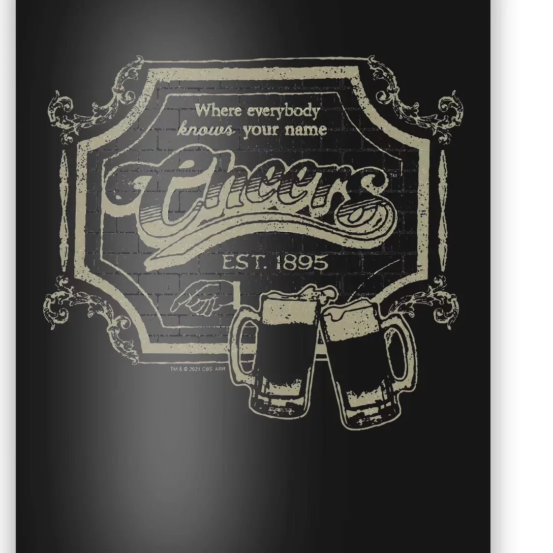 Cheers Sign Poster