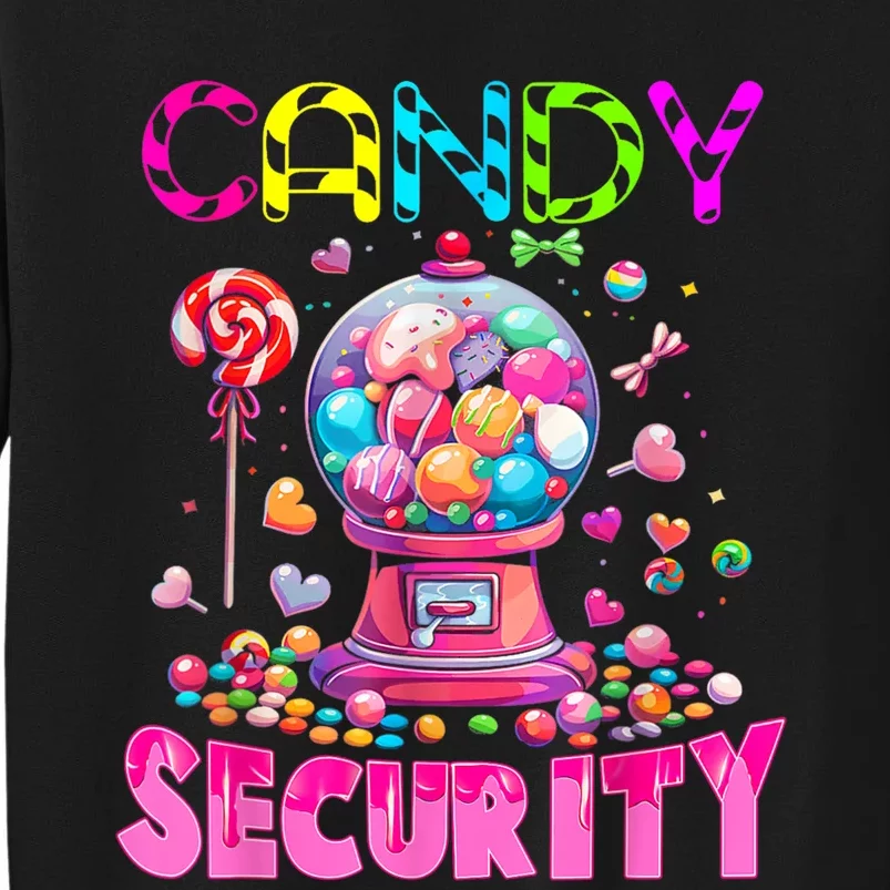 Candy Security Candyland Costume Teens Adult Tall Sweatshirt