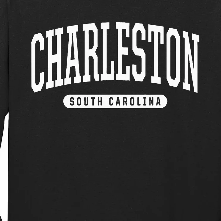 Charleston South Carolina Vacation College Style Sccharleston South Carolina V Tall Long Sleeve T-Shirt