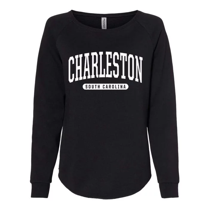 Charleston South Carolina Vacation College Style Sccharleston South Carolina V Womens California Wash Sweatshirt