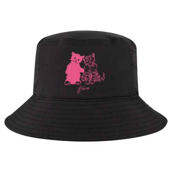 Clairo Store Charm Cat Friends Cool Comfort Performance Bucket Hat