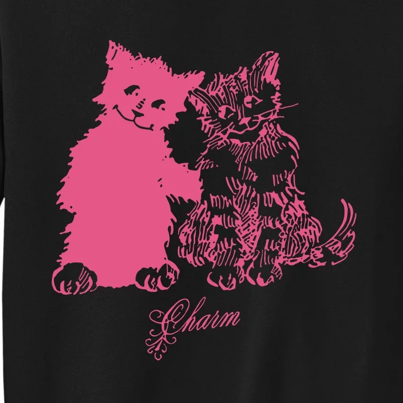 Clairo Store Charm Cat Friends Sweatshirt