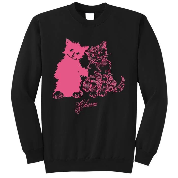 Clairo Store Charm Cat Friends Sweatshirt