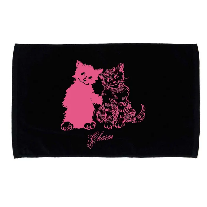 Clairo Store Charm Cat Friends Microfiber Hand Towel