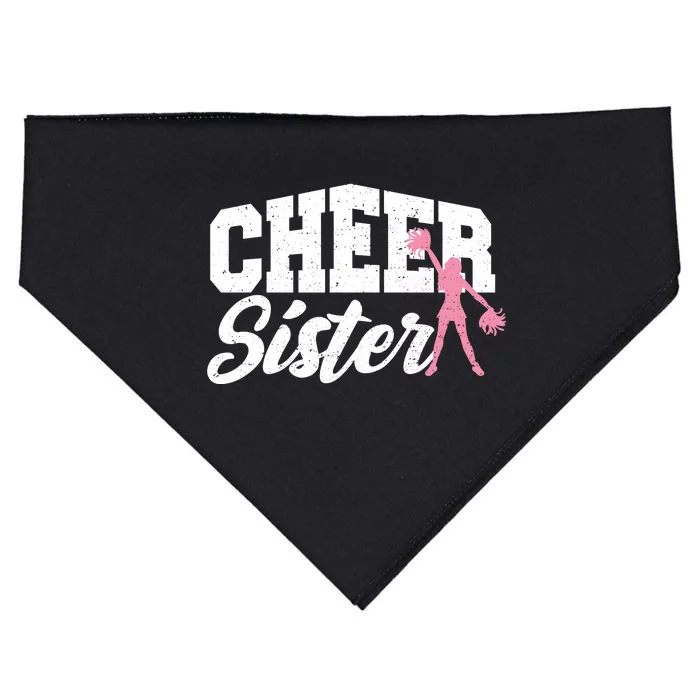 Cheer Sister Cheerleading USA-Made Doggie Bandana