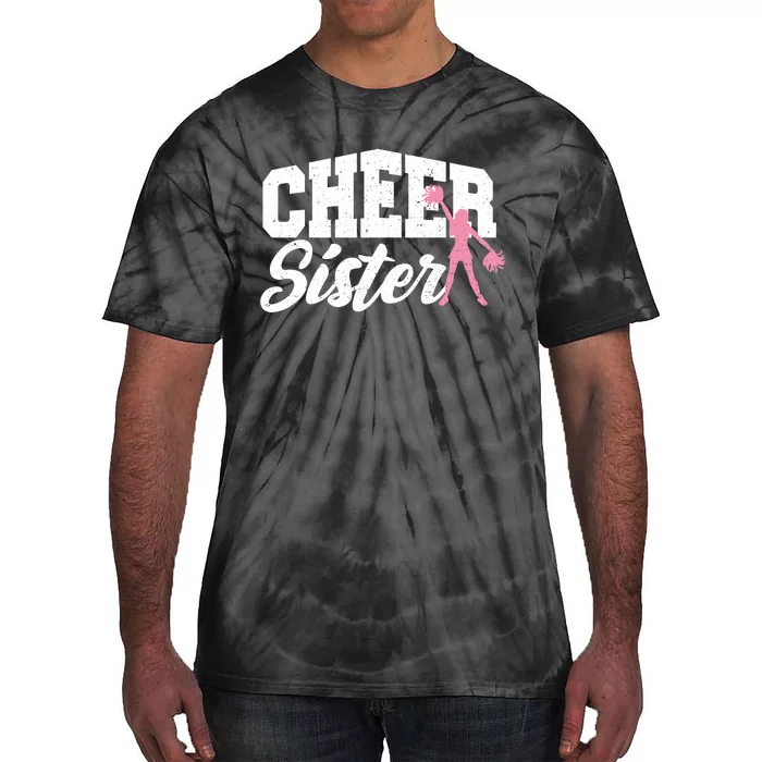 Cheer Sister Cheerleading Tie-Dye T-Shirt