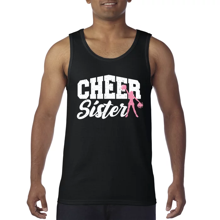 Cheer Sister Cheerleading Tank Top