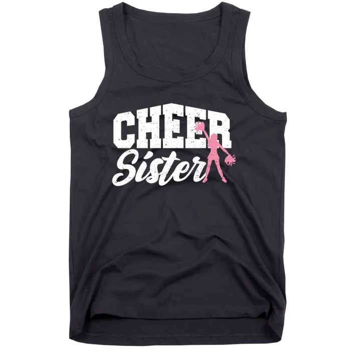 Cheer Sister Cheerleading Tank Top