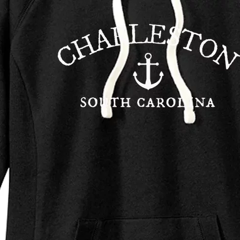 Charleston South Carolina  Sc Sea Town Women's Fleece Hoodie