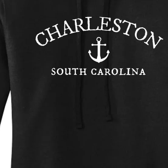 Charleston South Carolina  Sc Sea Town Women's Pullover Hoodie