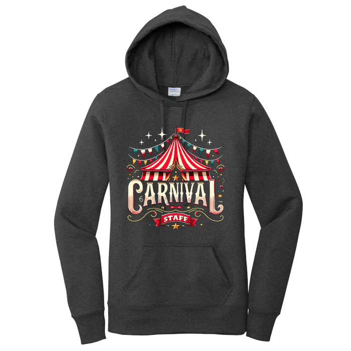 Carnival Staff Circus Matching Women's Pullover Hoodie