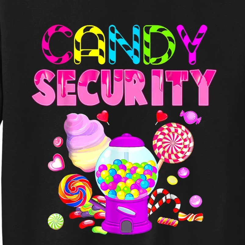 Candy Security Candyland Costume Teens Adult Tall Sweatshirt