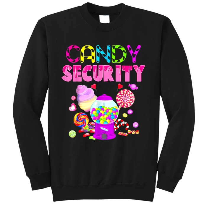 Candy Security Candyland Costume Teens Adult Tall Sweatshirt