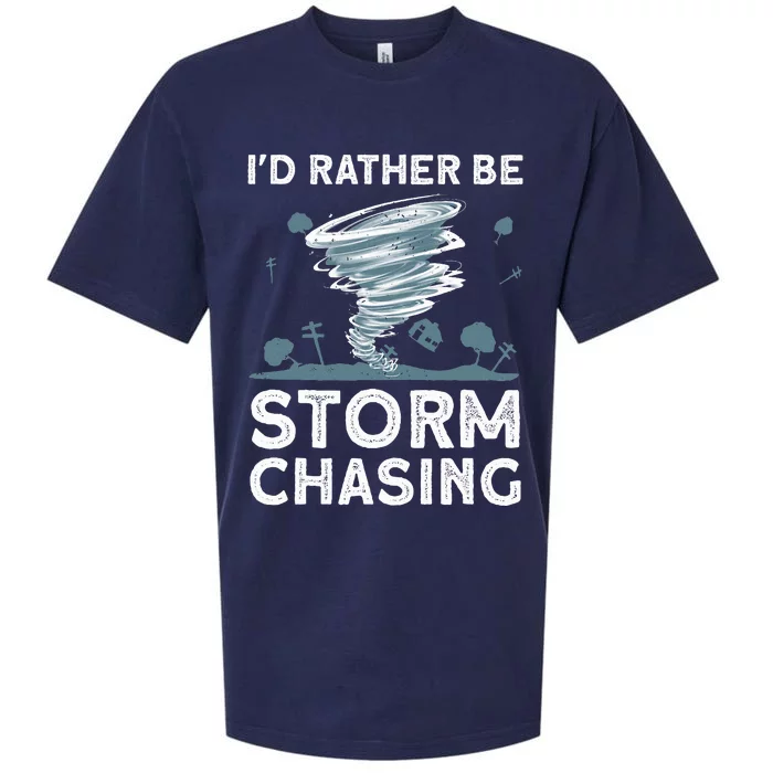 Cool Storm Chasing Hurricane Hunter Sueded Cloud Jersey T-Shirt