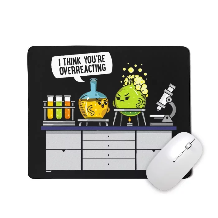 Chemistry Science Chemist Student Test Tube Funny Mousepad