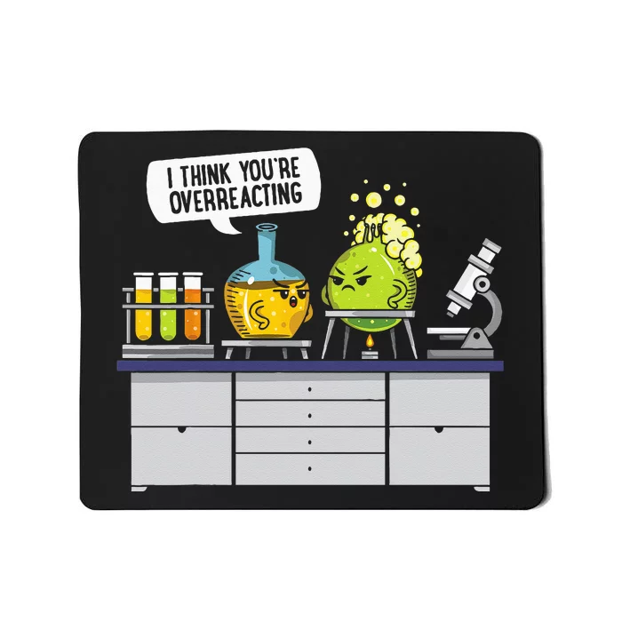 Chemistry Science Chemist Student Test Tube Funny Mousepad