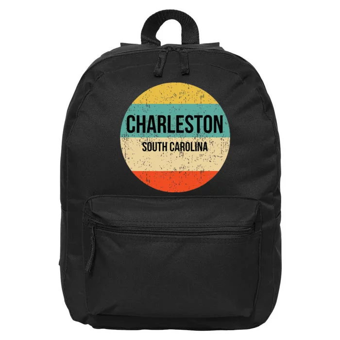 Charleston South Carolina Charleston 16 in Basic Backpack