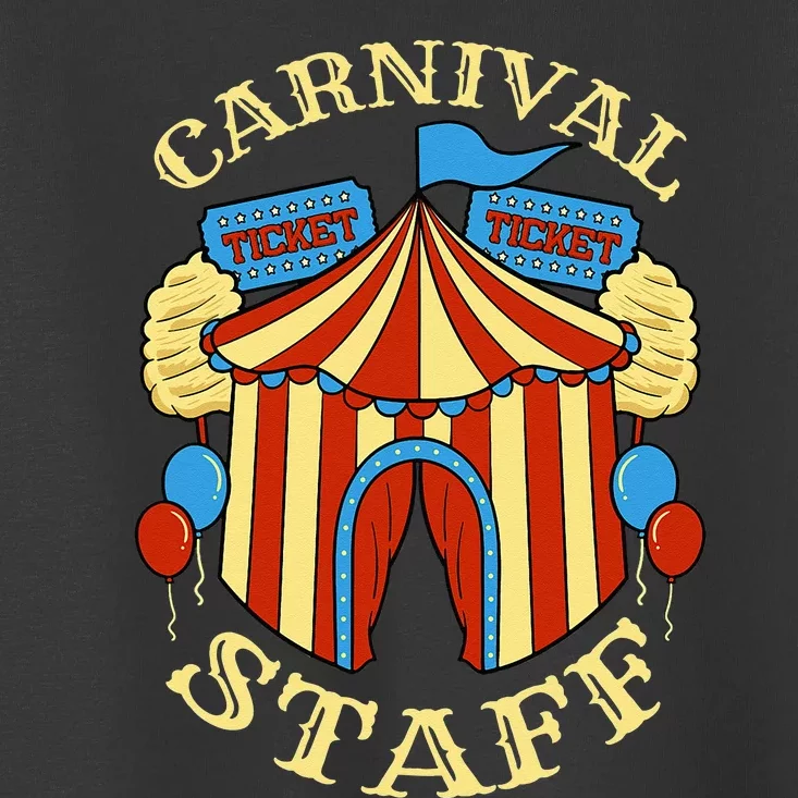 Carnival Staff Circus Event Security Ringmaster Lover Gift Toddler T-Shirt