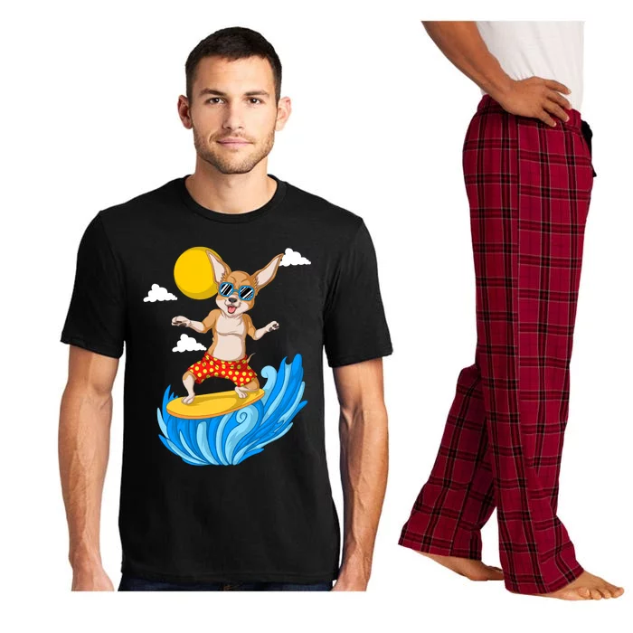 Chihuahua Surfing Pajama Set