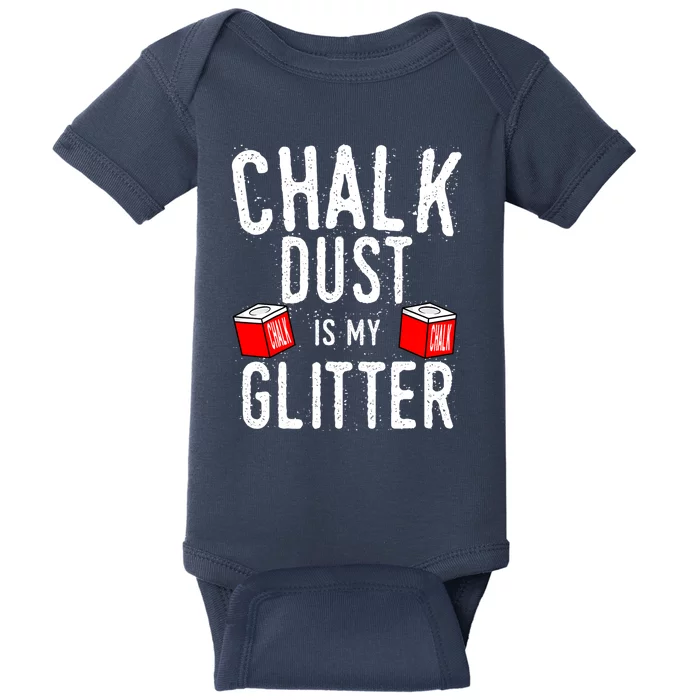 Cute Sport Chalk Dust Is My Billiard Player Snooker Gift Baby Bodysuit