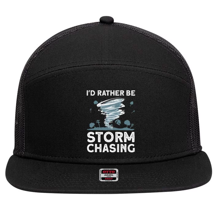 Cool Storm Chasing Hurricane Hunter 7 Panel Mesh Trucker Snapback Hat