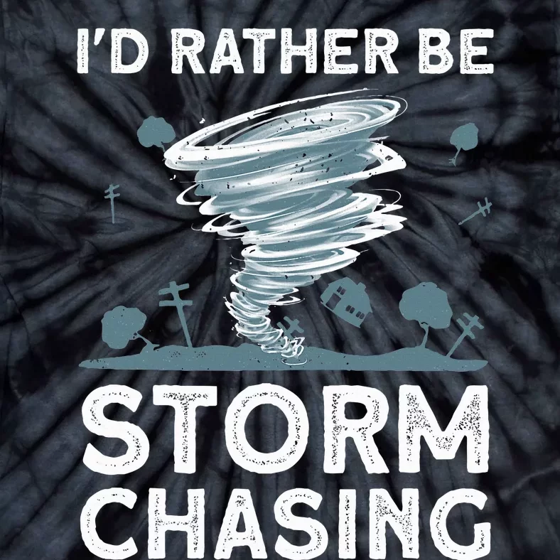 Cool Storm Chasing Hurricane Hunter Tie-Dye T-Shirt