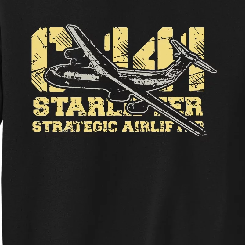 C141 Starlifter C141 Strategic Airlifter Military Aircraft Tall Sweatshirt