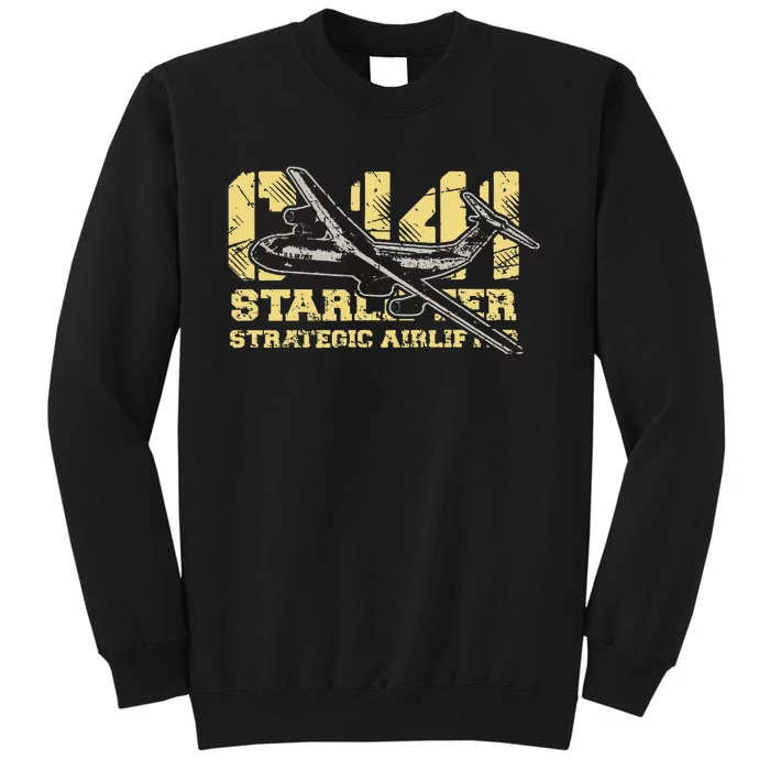 C141 Starlifter C141 Strategic Airlifter Military Aircraft Tall Sweatshirt