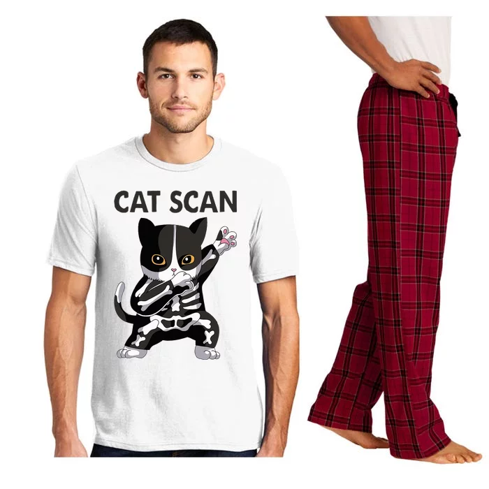 Cat Scan CT Scan Funny Cat XRay Pun Meme Rad Tech Pajama Set