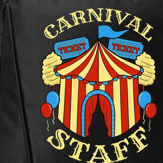 Carnival Staff Circus Event Security Ringmaster Lover Quote City Backpack