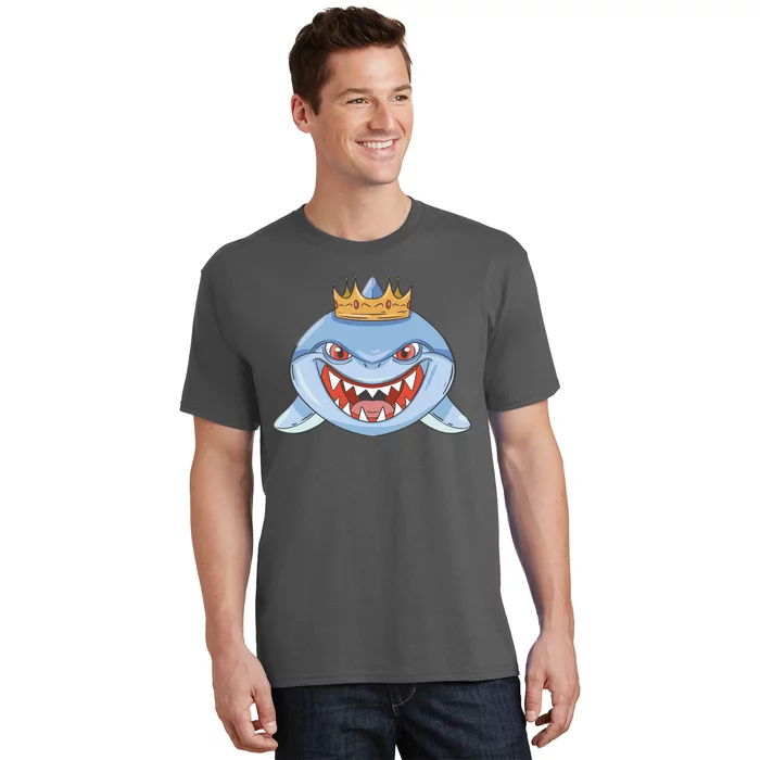 Cartoon Shark Crown T-Shirt