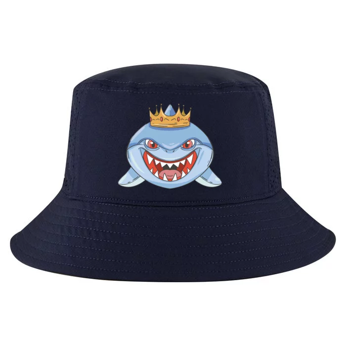 Cartoon Shark Crown Cool Comfort Performance Bucket Hat