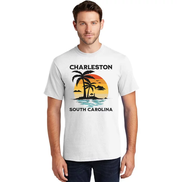 Charleston South Carolina Beach Summer Vacation Tall T-Shirt