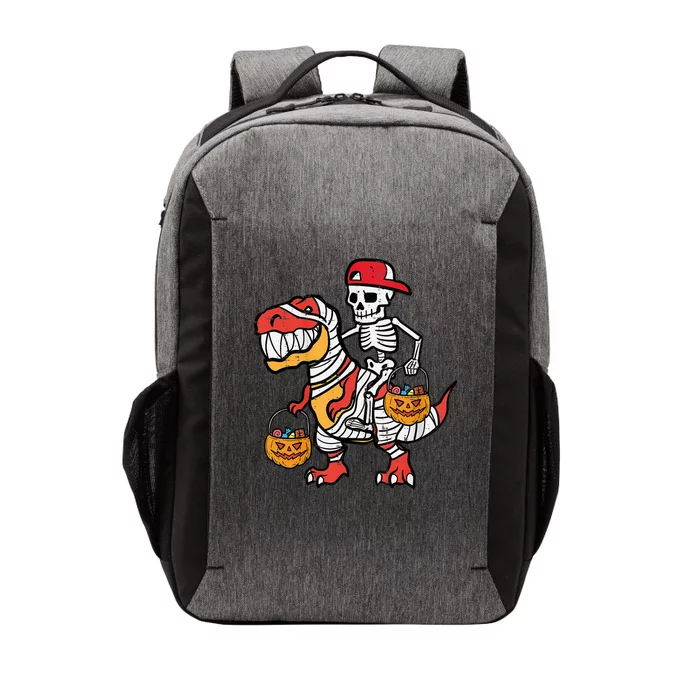 Cool Skeleton Cap Dino Mummy Halloween Gift Vector Backpack