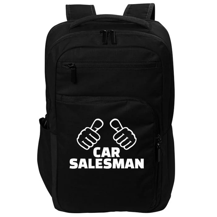 Car Salesman Impact Tech Backpack