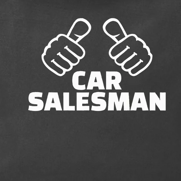 Car Salesman Zip Tote Bag