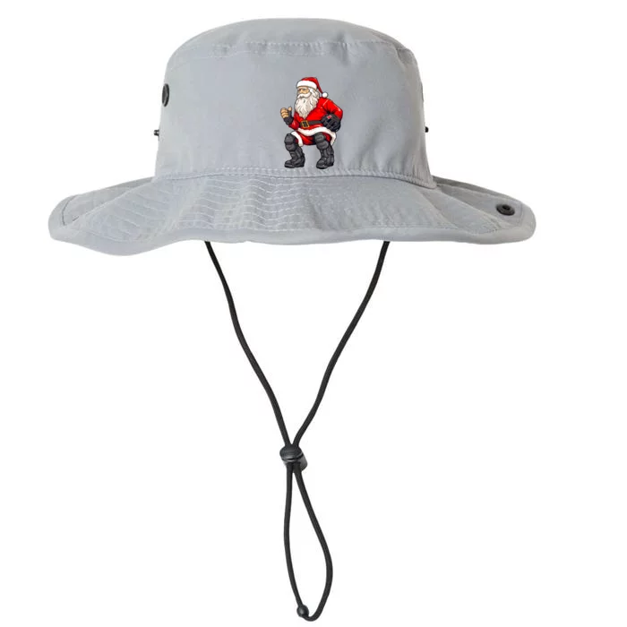 Christmas Santa Claus Dunking A Baseball Funny Xmas Cute Gift Legacy Cool Fit Booney Bucket Hat