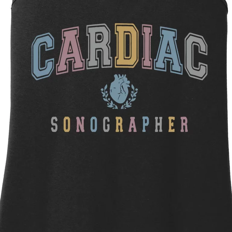 Cardiac Sonographer Ladies Essential Tank