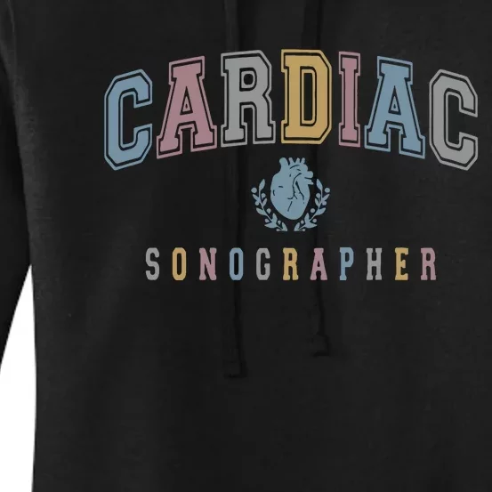 Cardiac Sonographer Women's Pullover Hoodie