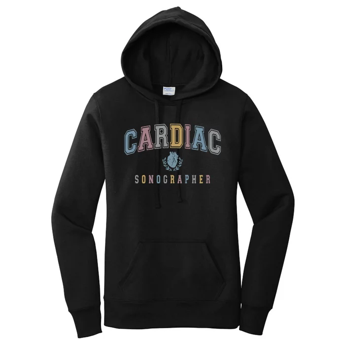 Cardiac Sonographer Women's Pullover Hoodie