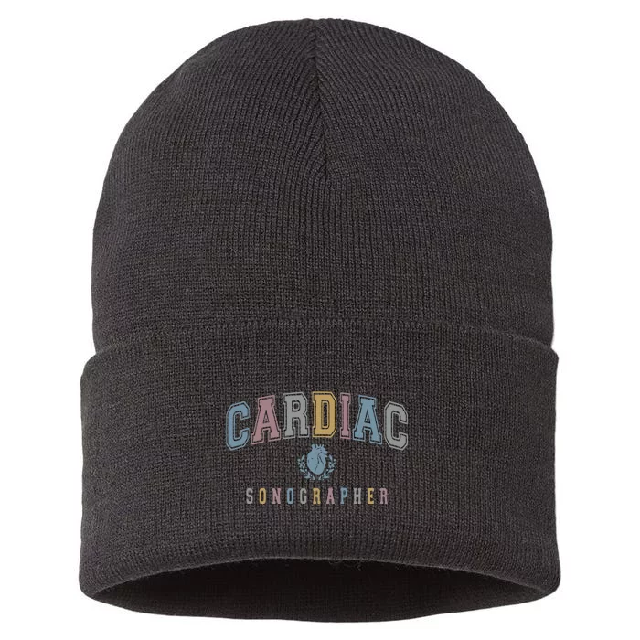 Cardiac Sonographer Sustainable Knit Beanie