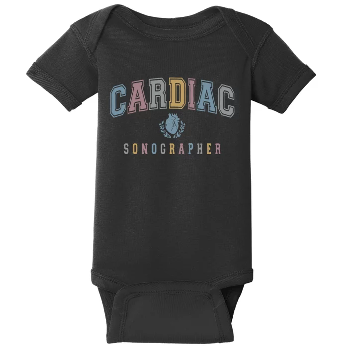 Cardiac Sonographer Baby Bodysuit