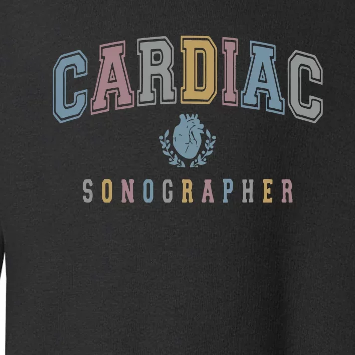 Cardiac Sonographer Toddler Sweatshirt