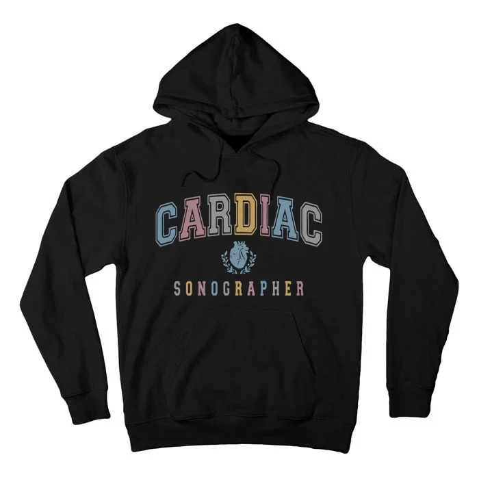 Cardiac Sonographer Tall Hoodie