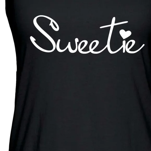 Cute Sweetie Ladies Essential Flowy Tank