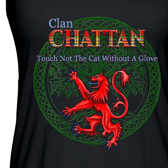 Chattan Scottish Clan Pride Family Motto Ladies Essential Flowy Tank