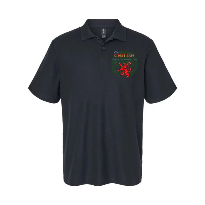 Chattan Scottish Clan Pride Family Motto Softstyle Adult Sport Polo