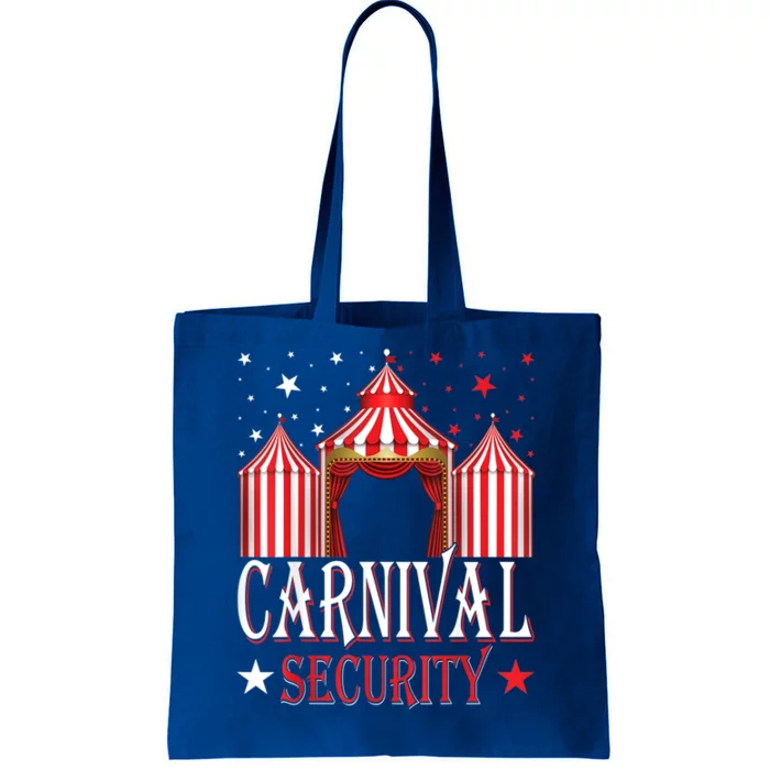 Carnival Security Circus Theme Amusement Park Carnival Party Tote Bag